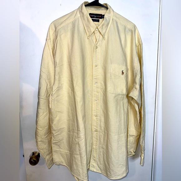 Oversized Polo Ralph Lauren Long Sleeve Button-Up - Picture 1 of 5